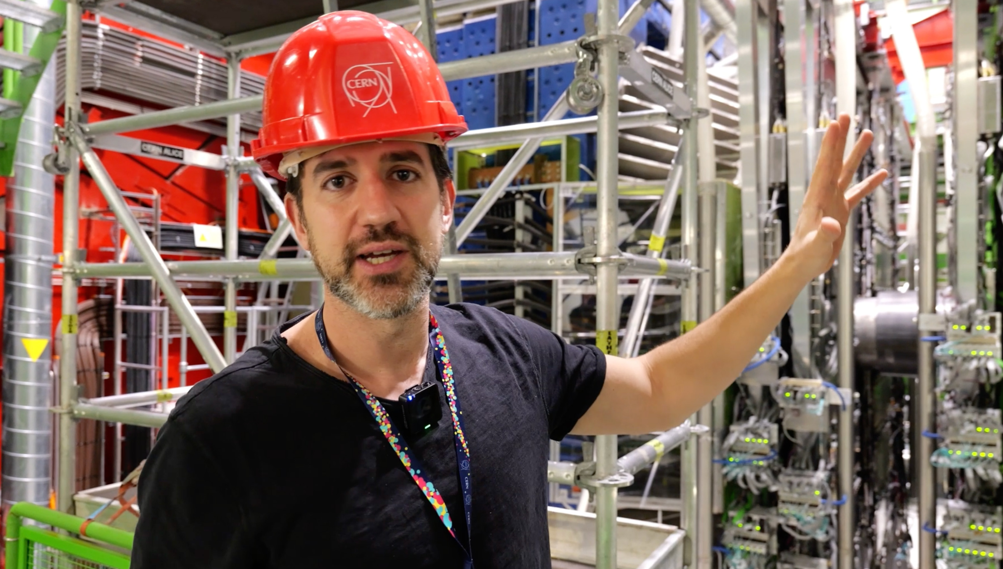 Tim zu Besuch beim CERN in Zürich